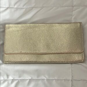 Nordstrom Selena Gold Clutch Bag